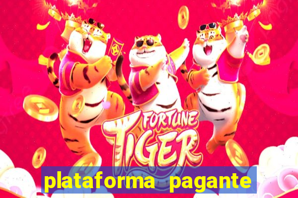 plataforma pagante fortune tiger